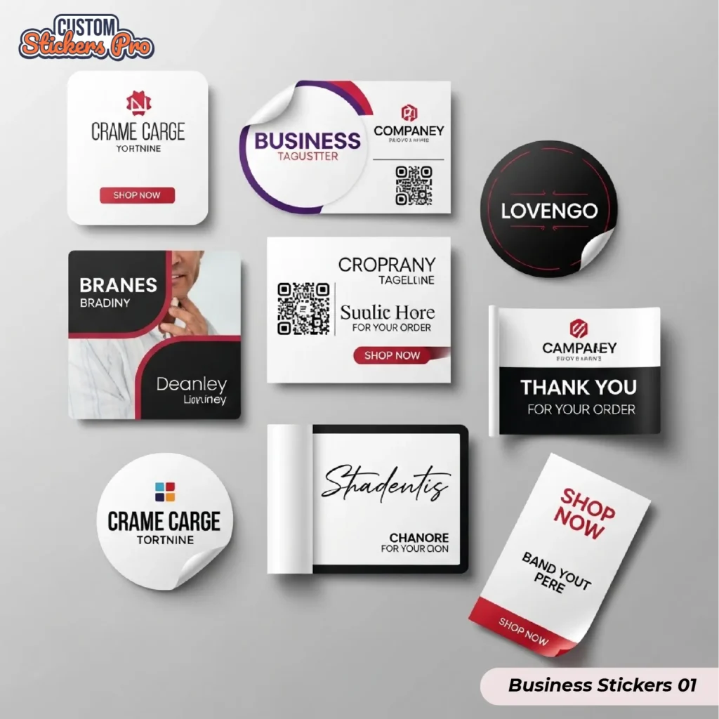 Business Stickers for packaging (1)