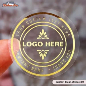 Custom Clear Stickers wholesale (2)