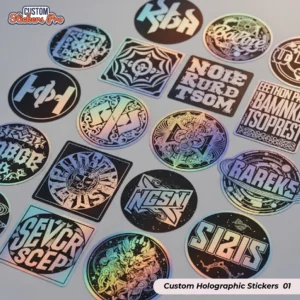 Custom Holographic Stickers