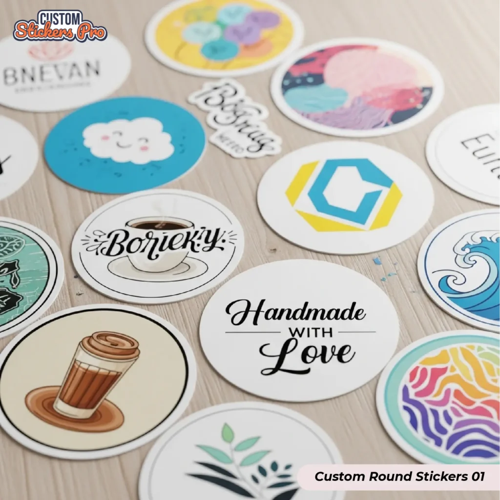 Custom Round Stickers Wholesale (1)