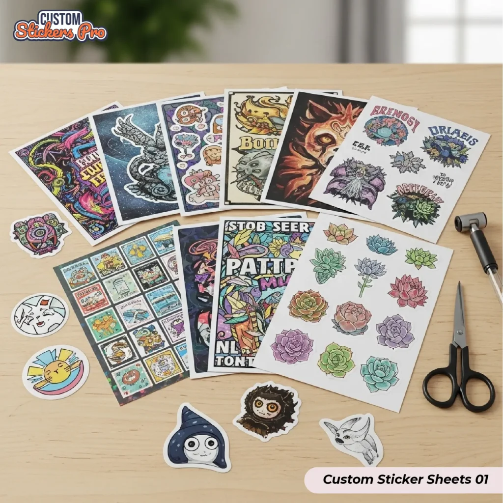 Custom Sticker Sheets Design (1)