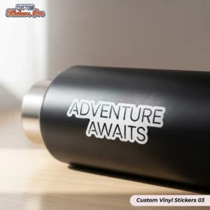 Custom clear Vinyl Stickers (3)