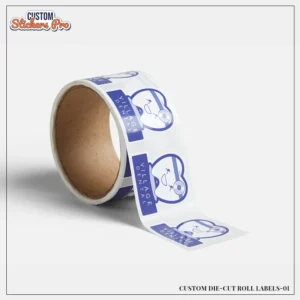 Custom Die-Cut Roll Labels