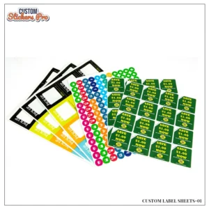 Custom Label Sheets