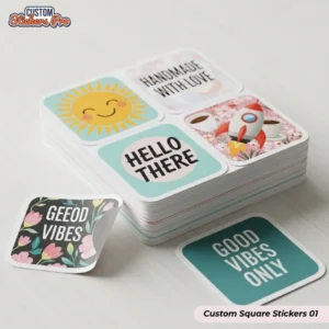 Custom Square Stickers