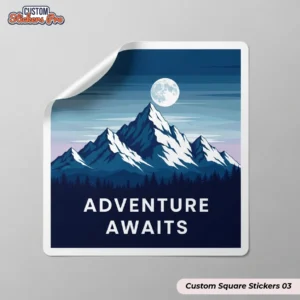 Custom Square Stickers