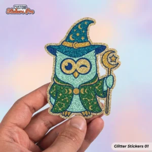 Custom Glitter Stickers