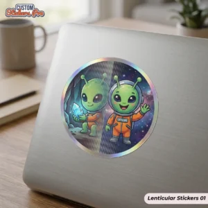 Custom Lenticular Stickers