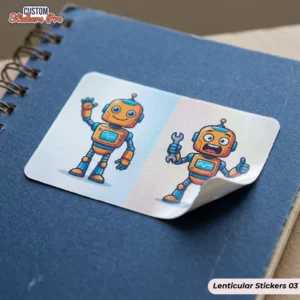 Custom Lenticular Stickers