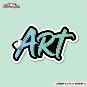 printed Kiss Cut Stickers (2)