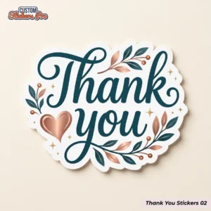 Thank You stickers