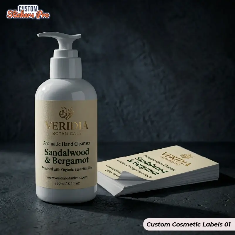 Custom Cosmetic Labels