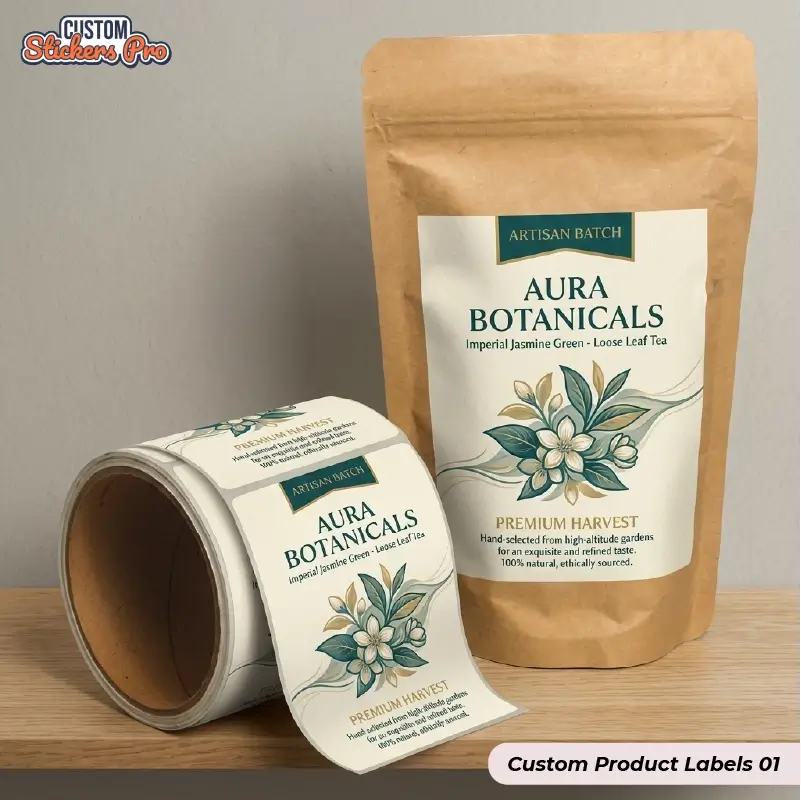 Custom Product Labels with logo