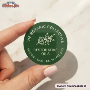 Custom Round Labels