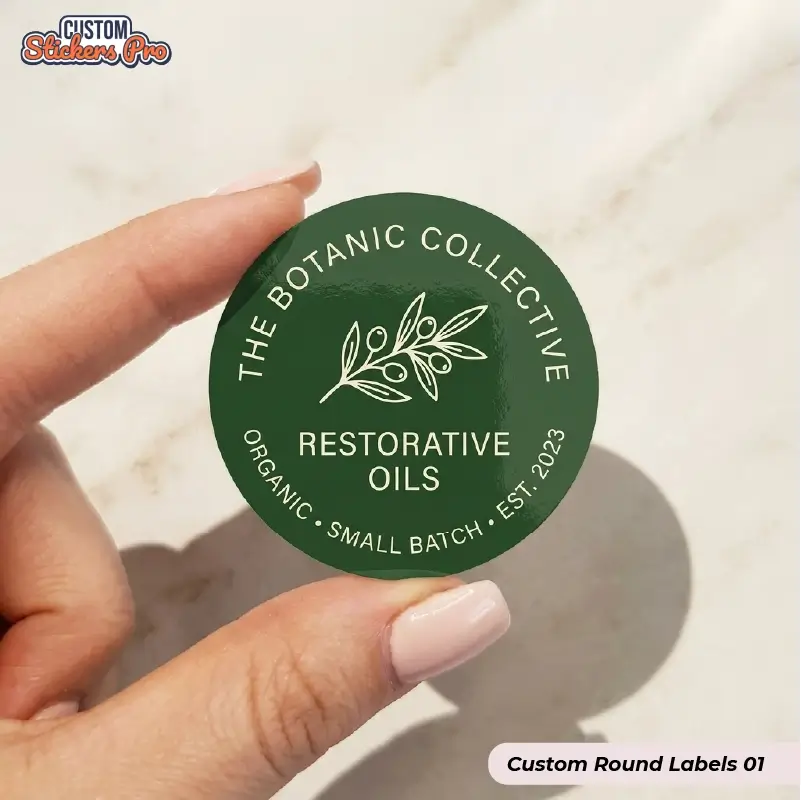 Custom Round Labels canada