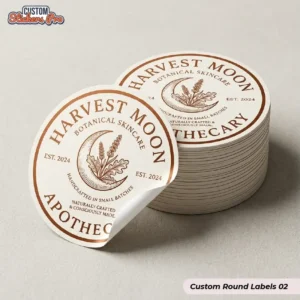 Custom Round Labels wholesale