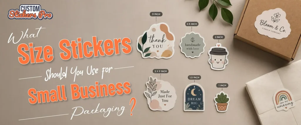 What Size Stickers Should You Use for Small Business Packaging?