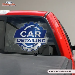 custom Car Decals with logo