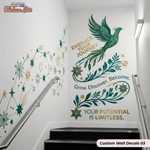 custom Wall Decals with logo