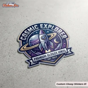 Custom Glossy Stickers