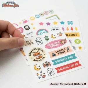 Custom Permanent Stickers Canada