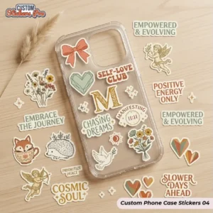 Custom phone case stickers