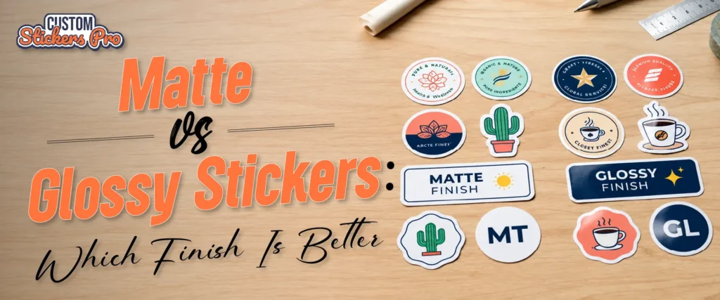 Matte vs Glossy Stickers Which Finish Is Better