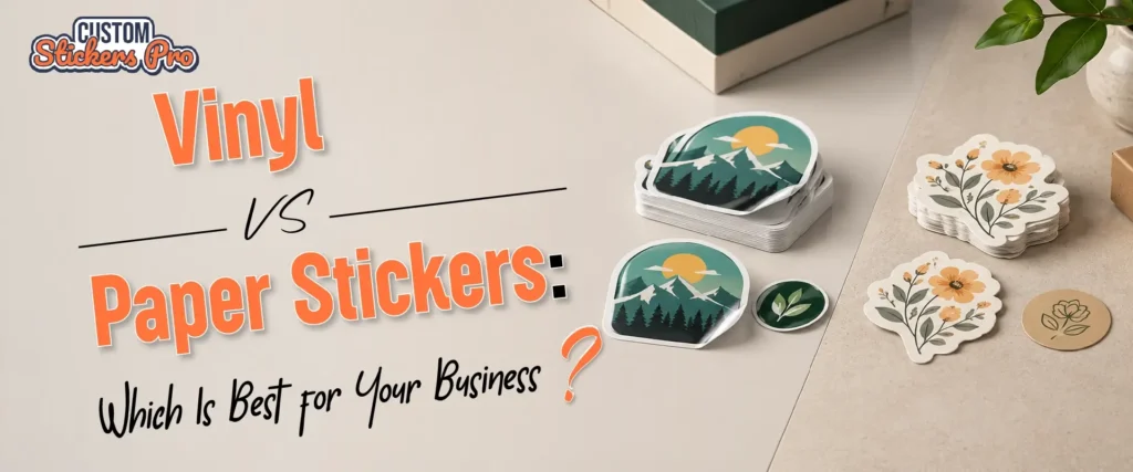Vinyl vs Paper Stickers: Which Is Best for Your Business?