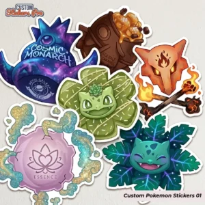 Custom Pokemon Stickers