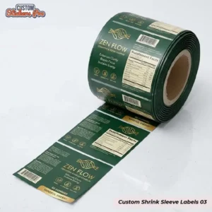 custom shrink sleeve labels no minimum