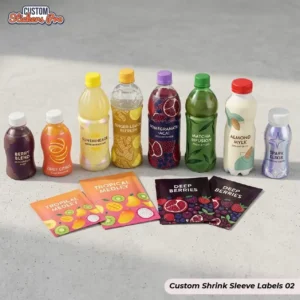 custom shrink sleeve labels with logo