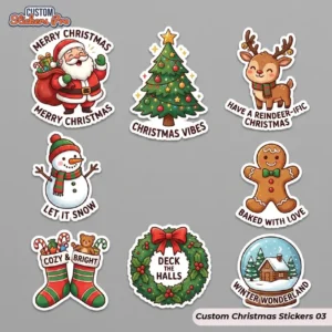 Christmas stickers wholesale