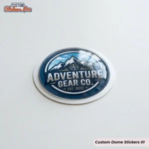 Custom Dome Stickers