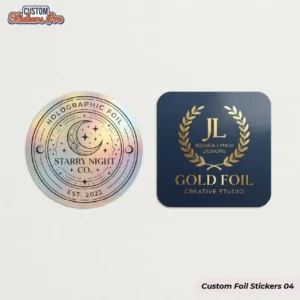 Custom Foil Stickers