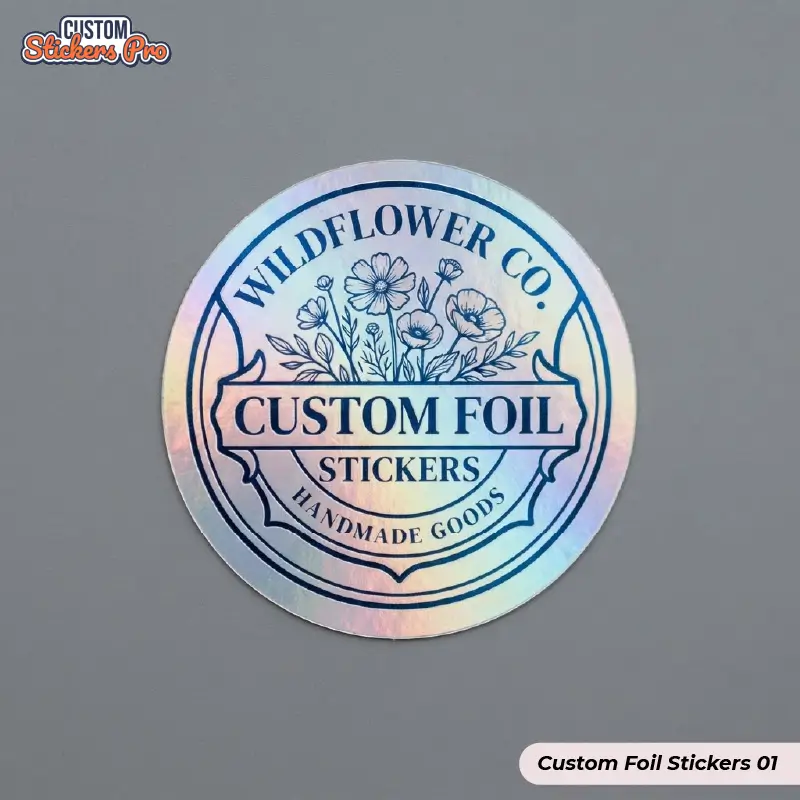 Custom Foil Stickers Canada