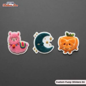 Custom Fuzzy Stickers