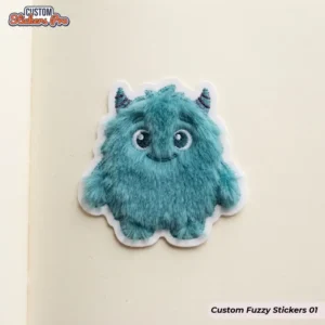 Custom Fuzzy Stickers