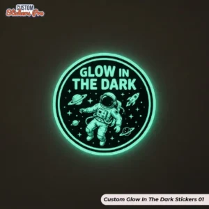 Custom Glow In The Dark Stickers