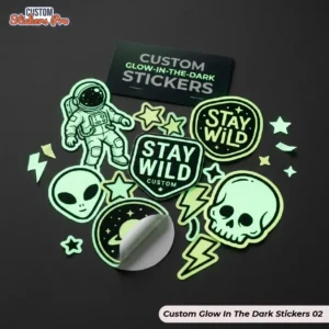 Custom Glow In The Dark Stickers Wholesale