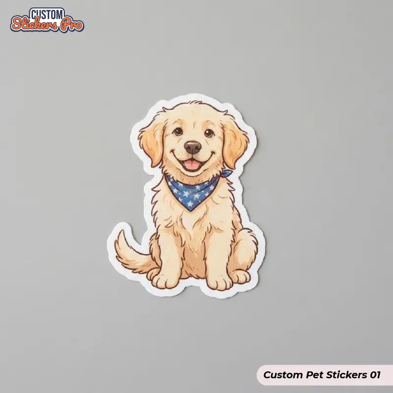 Custom Pet Stickers Canada