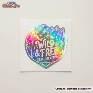 Custom Prismatic Stickers