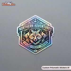 Custom Prismatic Stickers