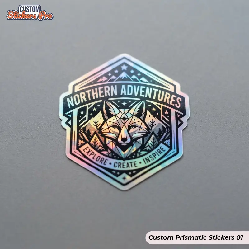 Custom Prismatic Stickers Canada
