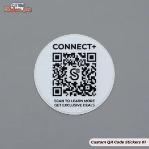 Custom QR Code Stickers