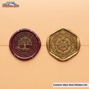 Custom Wax Seal Stickers