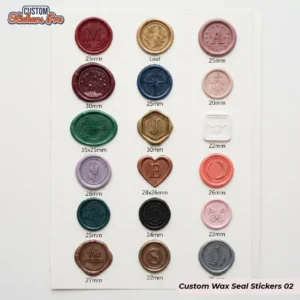 Custom Wax Seal Stickers Canada
