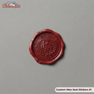 Custom Wax Seal Stickers