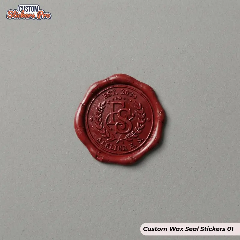 Custom Wax Seal Stickers Wholesale