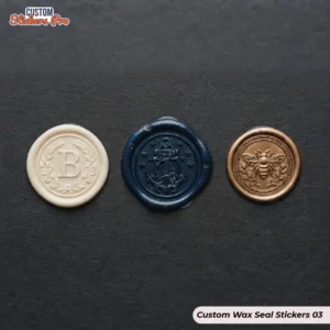 Printed Wax Seal Stickers