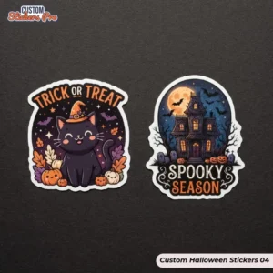 custom Halloween stickers